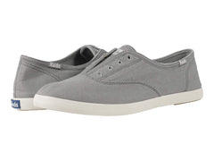 Keds Chillax Laceless Textile Slip On Round toe Lightweight Sneaker GRAY (7.5 Medium, GRAY)