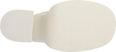 Steve Madden Cagey White Leather Open Toe Slip On High Platform Retro Sandal