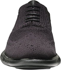Cole Haan 2.0 Zerogrand Stitchlite Black/Black Lace Up Breathable Oxfords