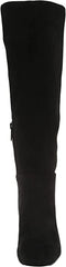 Sam Edelman Leigh Black Pointed Toe Spooled Heel Knee High Fashion Tall Boots