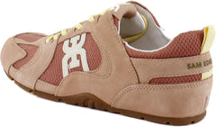 Sam Edelman Brooklyn Sienna Pink Lace Up Round Toe Comfortable Classic Sneakers