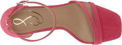 Sam Edelman Peonie Ultra Fuchsia Ankle Strap Open Toe Strappy Kitten Heel Sandal