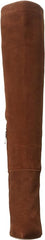 Sam Edelman Ursula Toasted Coconut Pointed Toe Kitten Heel Over the Knee Boots