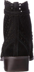 Cecelia New York Tate Black Pull On Padded Footbed Rounded Toe Comfy Boots