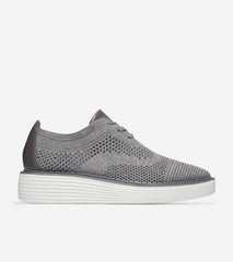 Cole Haan Original Grand Platform Stitchlite Tornado/Silver Metallic Sneakers
