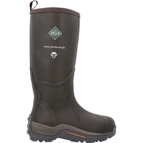 Muck Boot Men's Wetland Pro Brown Outdoors Equipment Comfort Waterproof Boots 8