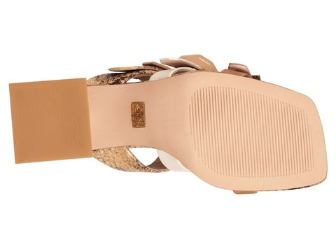 Louise Et Cie JERILYN Adjustable Straps Buckle Open Toe Slip-On Mule Sandals