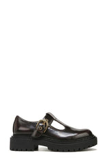 Circus by Sam Edelman Emelia Chestnut Slip On Round Toe Chunky Heel Loafers