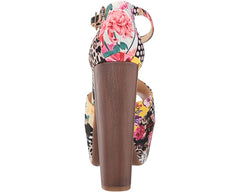 Jessica Simpson Dany T-Strap 5.5" High Heeled Open Toe Pump Platform Sandals