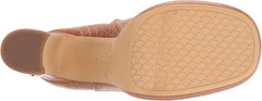Circus by Sam Edelman Freda Light Brown Croc Print Knee High Side Zip Heel Boots