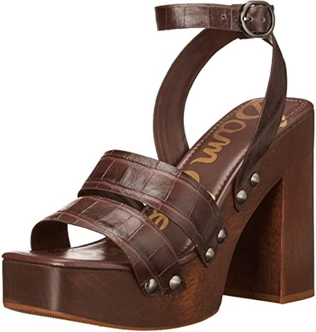 Sam Edelman Rosalind Womens Platform Sandals Block Heel Ankle Strap Pumps