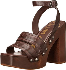 Sam Edelman Rosalind Womens Platform Sandals Block Heel Ankle Strap Pumps