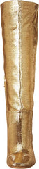 Sam Edelman Leigh Goldmine Squared Toe Spool Heel Knee High Leather Fashion Boot