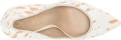 Sam Edelman Hazel Natural/Ivory Stiletto Heeled Slip On Pointed Toe Dress Pumps