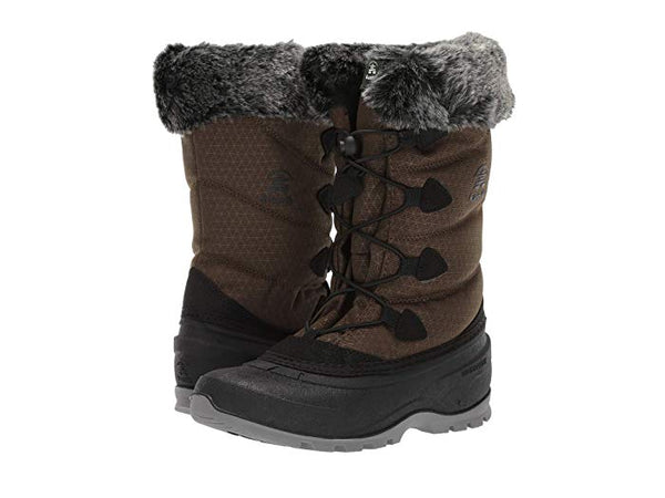 Kamik Women's Momentum 2 Snow Boot Fur Lined Warm Lace Boots