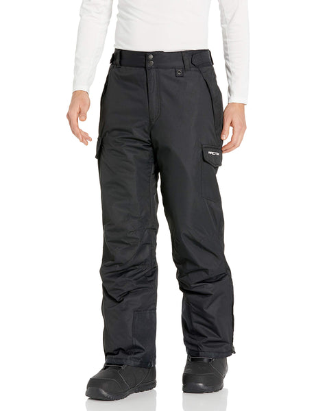 Arctix Mens Snow Sports Cargo Pants (Black, 4XL)