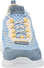 Sam Edelman Chelsie Summer Sky/Blue Mist/Modern Ivory Lace Up Low Top Sneakers
